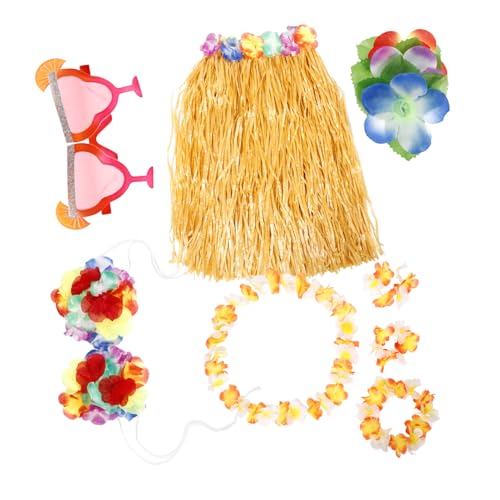 minkissy 1 Satz Hawaii-Kleid für Frauen Luau-Partybevorzugung Hawaiianische Grasrock Hawaiiröcke für Frauen Hawaii-Röcke für Mädchen hawaiianische kleider für damen Stoff minkissy 1 Satz Hawaii-Kleid für Frauen Luau-Partybevorzugung Hawaiianische Grasrock Hawaiiröcke für Frauen Hawaii-Röcke für Mädchen hawaiianische kleider für damen Stoff von minkissy