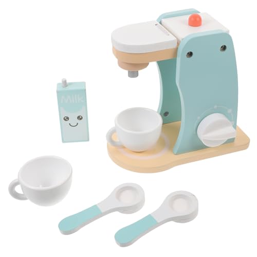 minkissy 1 Satz Holz Kaffeemaschine Spielset für Küchen Kaffeemaschinen Sicheres und Kreatives Rollenspiel für Mädchen und Jungen für Geburtstage und Alltag minkissy 1 Satz Holz Kaffeemaschine Spielset für Küchen Kaffeemaschinen Sicheres und Kreatives Rollenspiel für Mädchen und Jungen für Geburtstage und Alltag von minkissy