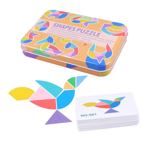 minkissy 1 Satz Holzpuzzle Kreatives Tangram Puzzle für Pädagogisches Lernspielzeug Eiform Fördert Frühe Kognitive Fähigkeiten und Bietet Stundenlangen Spaß minkissy 1 Satz Holzpuzzle Kreatives Tangram Puzzle für Pädagogisches Lernspielzeug Eiform Fördert Frühe Kognitive Fähigkeiten und Bietet Stundenlangen Spaß von minkissy