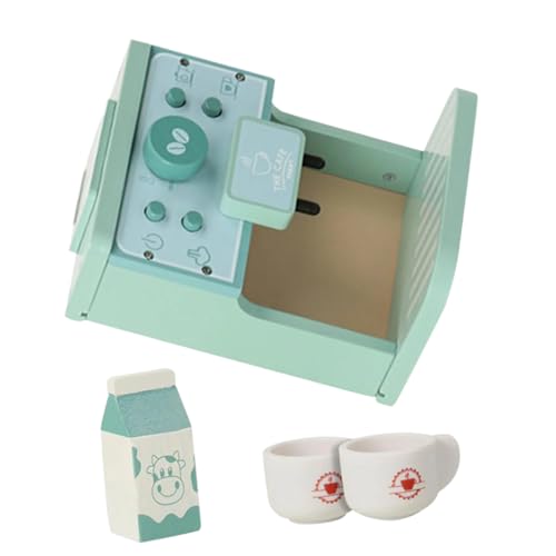 minkissy 1 Satz Holzspielzeug Kaffeemaschine für Mini Küchenmaschine zum Rollenspiel Fördert Kreativität und Kognitive Fähigkeiten für Jungen und Mädchen minkissy 1 Satz Holzspielzeug Kaffeemaschine für Mini Küchenmaschine zum Rollenspiel Fördert Kreativität und Kognitive Fähigkeiten für Jungen und Mädchen von minkissy