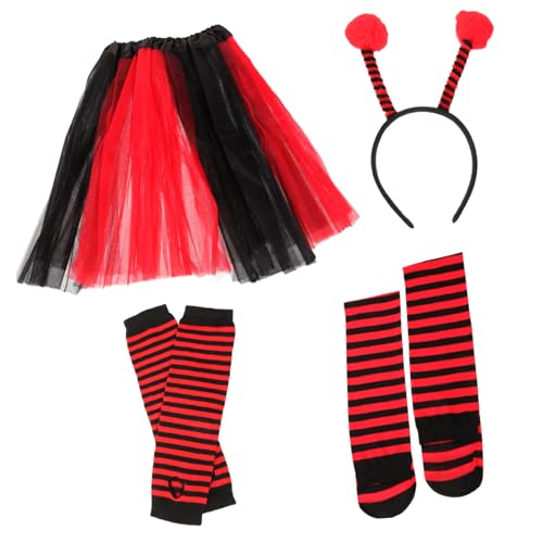 minkissy 1 Satz Ladybug Kostüm für Damen Tutu Rock Kniestrümpfe Ärmelschoner Haarband Partys Karneval Einzigartige Bequeme Verkleidung für Unvergessliche minkissy 1 Satz Ladybug Kostüm für Damen Tutu Rock Kniestrümpfe Ärmelschoner Haarband Partys Karneval Einzigartige Bequeme Verkleidung für Unvergessliche von minkissy