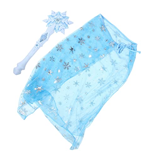 minkissy 1 Satz Leuchtender Zauberstab Prinzessinnen Umhang für Cosplay Accessoire für Partys Veranstaltungen für Kreative Rollenspiele Unvergessliche minkissy 1 Satz Leuchtender Zauberstab Prinzessinnen Umhang für Cosplay Accessoire für Partys Veranstaltungen für Kreative Rollenspiele Unvergessliche von minkissy