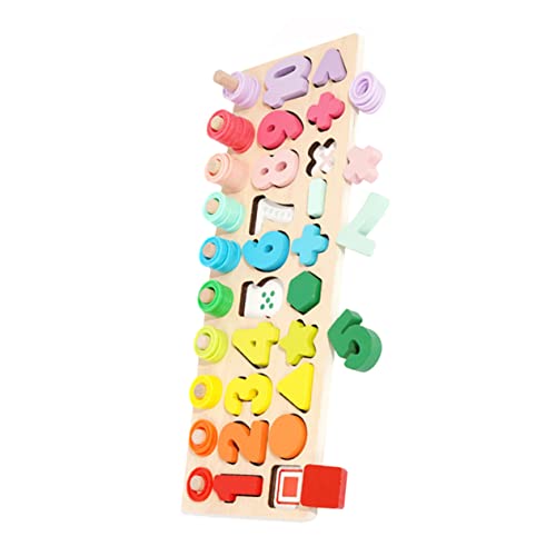 minkissy 1 Satz Mathe Formen Puzzle für Kleinkinder aus Holz Geometrische Formen und Zahlen Lernspielzeug Beobachtungs und Denkfähigkeiten Farbiges Montessori Puzzle für Junge Mädchen minkissy 1 Satz Mathe Formen Puzzle für Kleinkinder aus Holz Geometrische Formen und Zahlen Lernspielzeug Beobachtungs und Denkfähigkeiten Farbiges Montessori Puzzle für Junge Mädchen von minkissy