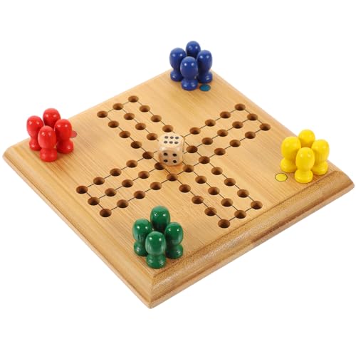 minkissy Fliegendes Schachspielzeug für Kinder Tragbares Kleiner Schachbrettspiel aus Bambus für Reisen 4-8 Kognitives Lernspiel minkissy Fliegendes Schachspielzeug für Kinder Tragbares Kleiner Schachbrettspiel aus Bambus für Reisen 4-8 Kognitives Lernspiel von minkissy