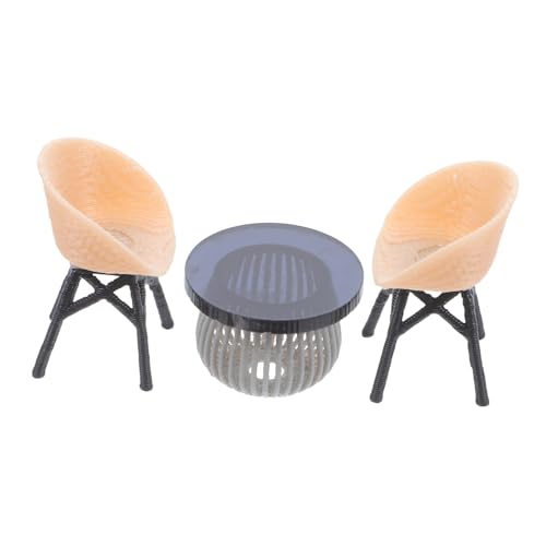minkissy 1 Satz Miniaturmöbel Set für Puppenhäuser Teiliges Bistro Tisch und Stühle Set für Gartenornamente Kreative Dekoration Langlebig und Leicht für Modelle und Bastelprojekte minkissy 1 Satz Miniaturmöbel Set für Puppenhäuser Teiliges Bistro Tisch und Stühle Set für Gartenornamente Kreative Dekoration Langlebig und Leicht für Modelle und Bastelprojekte von minkissy
