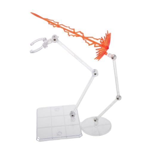minkissy 1 Satz Modell Display Halter mit Energie Figuren Ständer für Action Figuren und Miniaturfiguren Zubehör für Kreative Ausstellungen und Dekoration von minkissy