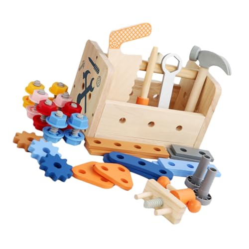 minkissy 1 Satz Multifunktionales Werkzeugset für Kleinkinder Lernspielzeug für Kreatives Rollenspiel Geeignet für Frühe Bildung und Hand Augen Koordination von minkissy