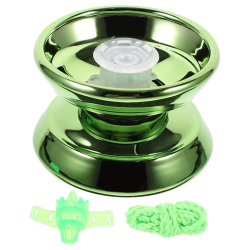 minkissy 1 Satz Professionelles Yo Yo mit Schnur für Tricks und Spielspaß Grün Robust und Handlich für Unterwegs von minkissy