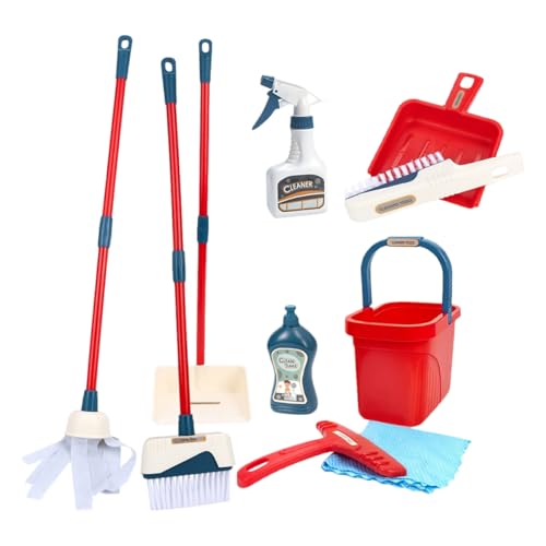minkissy 1 Satz Realistische Spielzeugreinigung für Mop Besen Eimer Montessori Haushaltsreinigungsspiel für Kleinkinder und Vorschulkinder minkissy 1 Satz Realistische Spielzeugreinigung für Mop Besen Eimer Montessori Haushaltsreinigungsspiel für Kleinkinder und Vorschulkinder von minkissy
