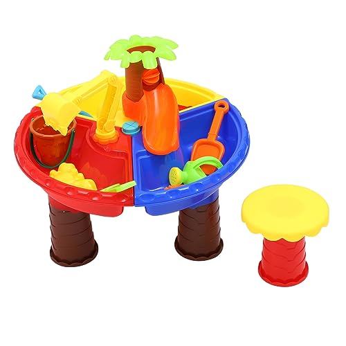 minkissy 1 Satz Sandspielzeug Tisch Bausandspielzeug für Draußen Fördert Kreativität und Soziale Fähigkeiten aus Hochwertigem für Strand und Sandkasten von minkissy