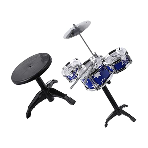 minkissy 1 Satz Schlagzeug Set für Anfänger Musikinstrument für Leicht zu Montieren Farbenfroh und Pädagogisch für Junge Musiker und Kreative minkissy 1 Satz Schlagzeug Set für Anfänger Musikinstrument für Leicht zu Montieren Farbenfroh und Pädagogisch für Junge Musiker und Kreative von minkissy
