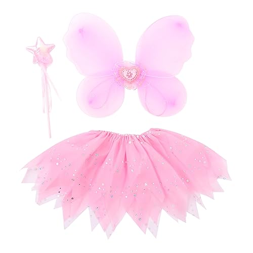 minkissy 1 Satz Schmetterlingsflügelrockanzug Feenflügel Cosplay-kostüm Für Mädchen Cosplay -prinzessin Kostüm Schmetterlingsflügel Anziehen Schmetterlingsflügel Für Rosa minkissy 1 Satz Schmetterlingsflügelrockanzug Feenflügel Cosplay-kostüm Für Mädchen Cosplay -prinzessin Kostüm Schmetterlingsflügel Anziehen Schmetterlingsflügel Für Rosa von minkissy
