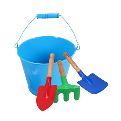 minkissy 1 Satz Strandspielzeug Set für Robuste Sandschaufel mit Eimer für Strand und Garten Fördert Kreativität und Koordination Farben Zufällig Zufällige Farbe Zufällige Farbe von minkissy