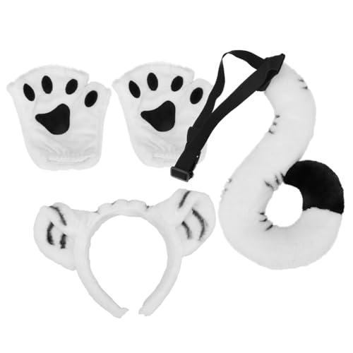 minkissy 1 Satz Tierkostümset für Tiger Pfotenhandschuhe Haarreif für Cosplay Geburtstagsfeiern Mottopartys Lustiges Tierkostüm Zubehör für Jungen Partyzubehör minkissy 1 Satz Tierkostümset für Tiger Pfotenhandschuhe Haarreif für Cosplay Geburtstagsfeiern Mottopartys Lustiges Tierkostüm Zubehör für Jungen Partyzubehör von minkissy