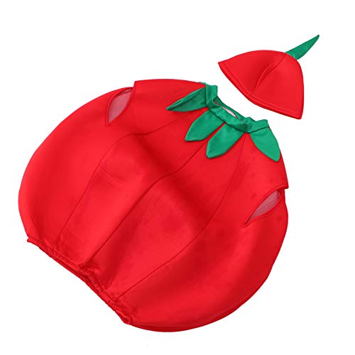 minkissy 1 Satz Tomate Kinderkleidung Kostüme Tomatenkostüm Tomatenhut Gemüse-kostüm-kit Cosplay-zubehör Für Unisex-anziehrequisiten Verkleiden Sich Accessoires Rot Tuch minkissy 1 Satz Tomate Kinderkleidung Kostüme Tomatenkostüm Tomatenhut Gemüse-kostüm-kit Cosplay-zubehör Für Unisex-anziehrequisiten Verkleiden Sich Accessoires Rot Tuch von minkissy