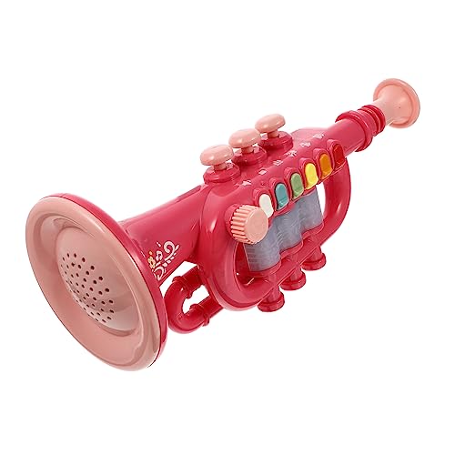minkissy 1 Satz Trompete Kreatives Instrument für Musikentdeckung mit Lanyard für Mädchen und Jungen als Geburtstagsgeschenk für Kleine Musiker von minkissy