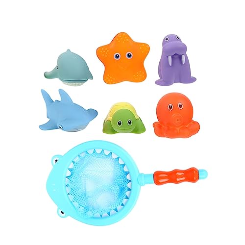 minkissy 1 Satz Wasser Sprühspielzeug für Netz und Tierchen Sicheres Badespielzeug für Badewanne und Sommeraktivitäten minkissy 1 Satz Wasser Sprühspielzeug für Netz und Tierchen Sicheres Badespielzeug für Badewanne und Sommeraktivitäten von minkissy