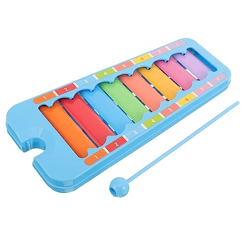 minkissy 1 Satz Xylophon für Klopf Instrument mit Bunten Farben für Musikspielzeug und Kreative Frühförderung für und Musikalische Entwicklung Zufällige Farbe Zufällige Farbe von minkissy