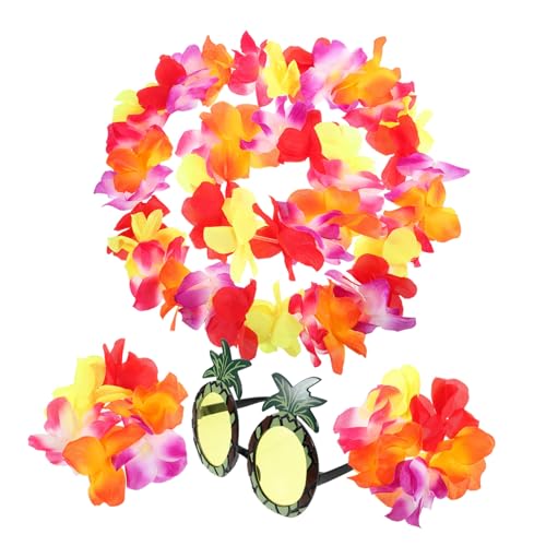 minkissy 1 Satz hawaiianische Themenpartybevorzugung Girlande thematisiert Stirnband Partydekorationen LED Ananas Sonnenbrille für Hawaii-Party Hawaii-Blumen-Halskette Tuch minkissy 1 Satz hawaiianische Themenpartybevorzugung Girlande thematisiert Stirnband Partydekorationen LED Ananas Sonnenbrille für Hawaii-Party Hawaii-Blumen-Halskette Tuch von minkissy