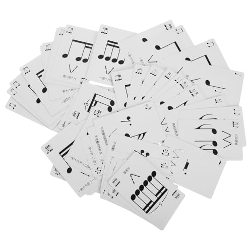 minkissy 1 Schachtel Rhythmus Pokerkarten Musik Lernkarten aus Papier Kompakt Tragbar Robust für Anfänger Musikschüler Lehrer Musiktheorie Training Unterwegs Geeignet minkissy 1 Schachtel Rhythmus Pokerkarten Musik Lernkarten aus Papier Kompakt Tragbar Robust für Anfänger Musikschüler Lehrer Musiktheorie Training Unterwegs Geeignet von minkissy