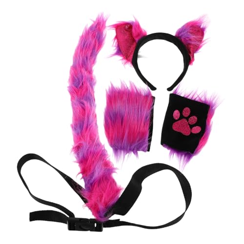 minkissy 1 Set Katzenohren Kostümset Stirnbänder Tier Stirnband Süßes Stirnband Katzenohren Haarschmuck Ohr Haarband Requisite Tierohr Stirnband Ohr Stirnband Für von minkissy