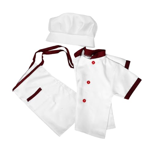 minkissy 1 Set Kinderschürze Kochkostüm Koch Rollenspielkostüm Koch Kochmantel Kostüm Kleidung Rollenspielkleidung Koch Kochkostüm Baumwolle minkissy 1 Set Kinderschürze Kochkostüm Koch Rollenspielkostüm Koch Kochmantel Kostüm Kleidung Rollenspielkleidung Koch Kochkostüm Baumwolle von minkissy