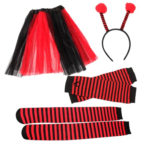 minkissy 1 Set Marienkäfer Bienenflügel Stirnband Set Kostüme Marienkäfer Kleidungszubehör Marienkäfer Kopfbedeckung Marienkäfer Kostümzubehör Tutu Rock Für Erwachsene Marienkäfer minkissy 1 Set Marienkäfer Bienenflügel Stirnband Set Kostüme Marienkäfer Kleidungszubehör Marienkäfer Kopfbedeckung Marienkäfer Kostümzubehör Tutu Rock Für Erwachsene Marienkäfer von minkissy