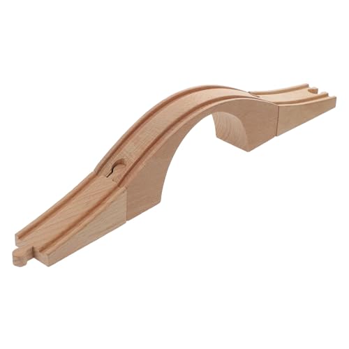 minkissy 1 Stück Holzspielzeug Zugbrücke Erweiterung für Eisenbahn für Kreatives Design aus Hochwertigem Holz zum Kombinieren und Erweitern von Spielzeugbahn Sets minkissy 1 Stück Holzspielzeug Zugbrücke Erweiterung für Eisenbahn für Kreatives Design aus Hochwertigem Holz zum Kombinieren und Erweitern von Spielzeugbahn Sets von minkissy