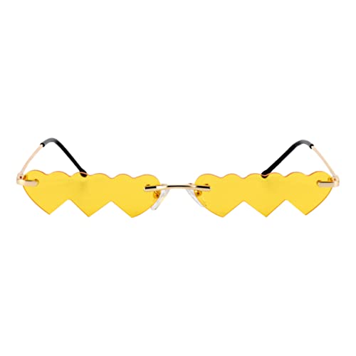 minkissy 1 Stück Kleine Rahmen Sonnenbrille Schnapsgläser Langlebige Brille Herzform Sonnenbrille Einteilige Sonnenbrille Foto-requisiten Zum Schießen Yellow Legierung minkissy 1 Stück Kleine Rahmen Sonnenbrille Schnapsgläser Langlebige Brille Herzform Sonnenbrille Einteilige Sonnenbrille Foto-requisiten Zum Schießen Yellow Legierung von minkissy