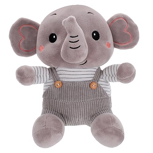 minkissy 1 Stück Kuscheltier Elefant Weiches Plüschspielzeug für Kinderzimmer Cartoon Elefant mit Zufälligem Knopf für Neugeborene und Kleinkinder Umarmen und Umweltfreundliches Material minkissy 1 Stück Kuscheltier Elefant Weiches Plüschspielzeug für Kinderzimmer Cartoon Elefant mit Zufälligem Knopf für Neugeborene und Kleinkinder Umarmen und Umweltfreundliches Material von minkissy