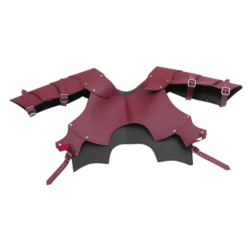 minkissy 1 Stück PU Schulterpanzerung Kostüm für Männer Mittelalterliche Krieger Verstellbare Schulterpolster für Cosplay Fotografie für Festivals Partys minkissy 1 Stück PU Schulterpanzerung Kostüm für Männer Mittelalterliche Krieger Verstellbare Schulterpolster für Cosplay Fotografie für Festivals Partys von minkissy