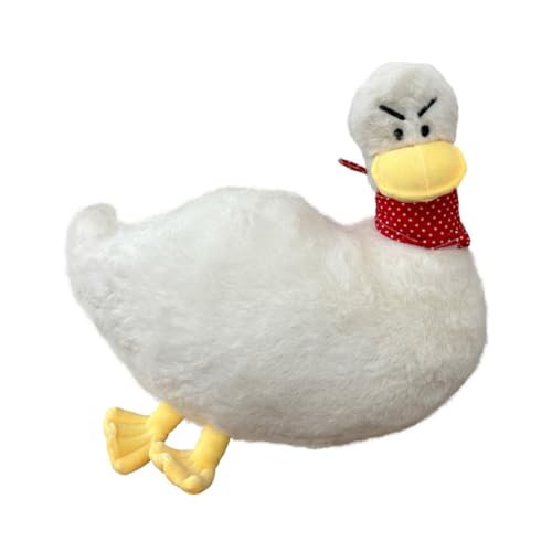 minkissy 1 Stück Plüsch Ente Kissen Süßes Stofftier für Sofa Dekoration Weiß Kuscheliges für Partys Entspannung minkissy 1 Stück Plüsch Ente Kissen Süßes Stofftier für Sofa Dekoration Weiß Kuscheliges für Partys Entspannung von minkissy