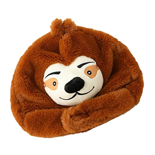 minkissy 1 Stück Sloth Kopf Hut Plüsch Tiermütze für Kostümpartys und Maskeraden Adorable Bequem für Rollenspiele Musikfestivals und Karneval Einfach Anzuziehen für Fotos minkissy 1 Stück Sloth Kopf Hut Plüsch Tiermütze für Kostümpartys und Maskeraden Adorable Bequem für Rollenspiele Musikfestivals und Karneval Einfach Anzuziehen für Fotos von minkissy