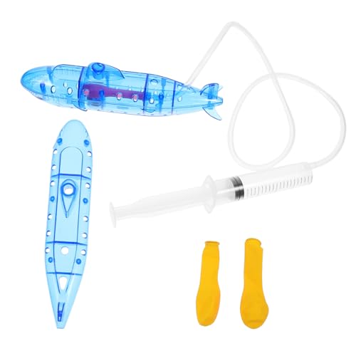 minkissy 1 Stück Submarine Model Demonstrator zur Veranschaulichung des Auftriebsprinzips Selbstgebautes Unterwasserfahrzeug für Experimente zur Schwimm und Sinkbedingungen Geeignet für von minkissy