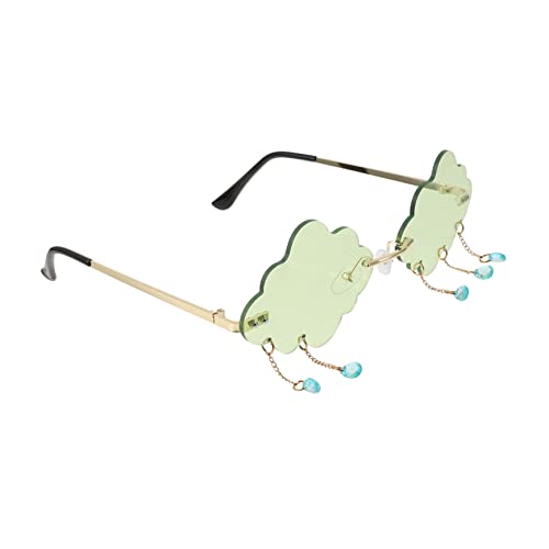 minkissy 1 Stück festival sunglasses Wolkenförmige Dekoration Wolkenbrille geformt Party für UV Cloud-Requisiten schnapsgläser Wolkenförmige Brille Einzigartige Brille Green minkissy 1 Stück festival sunglasses Wolkenförmige Dekoration Wolkenbrille geformt Party für UV Cloud-Requisiten schnapsgläser Wolkenförmige Brille Einzigartige Brille Green von minkissy