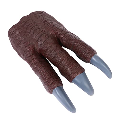 minkissy 1 Stück für Dinosaurierkrallenmodell Handschuhe Dinosaurier-Greifer Klaue Pfote Party Dinosaurier-Fingerspielzeug Dinosaurier- Plastik Brown minkissy 1 Stück für Dinosaurierkrallenmodell Handschuhe Dinosaurier-Greifer Klaue Pfote Party Dinosaurier-Fingerspielzeug Dinosaurier- Plastik Brown von minkissy