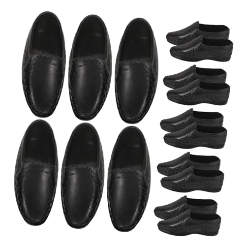 minkissy 10 Paare Miniatur Puppenschuhe für Prinz Puppen Vintage Kostüm Schuhe aus Vielseitig Einsetzbare Mini Doll Shoes als Puppenhaus Zubehör und Dekoration minkissy 10 Paare Miniatur Puppenschuhe für Prinz Puppen Vintage Kostüm Schuhe aus Vielseitig Einsetzbare Mini Doll Shoes als Puppenhaus Zubehör und Dekoration von minkissy