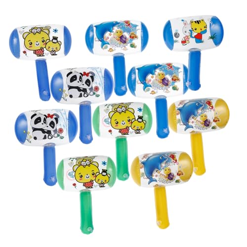 minkissy 10 Stück Aufblasbarer Hammer mit Klangspielzeug für Kreative Bunte Hämmer mit Glocken für Partyspiele und Outdoor Aktivitäten für Pool und Freizeit Zufällige Farbe Zufällige Farbe minkissy 10 Stück Aufblasbarer Hammer mit Klangspielzeug für Kreative Bunte Hämmer mit Glocken für Partyspiele und Outdoor Aktivitäten für Pool und Freizeit Zufällige Farbe Zufällige Farbe von minkissy