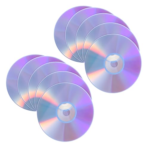 minkissy 10 Stück Brennscheiben Video DVD R Duplizierungsscheiben Sicherungsscheiben Speicherscheiben Audio CD Leere CD Medienscheiben Beschreibbare DVD von minkissy