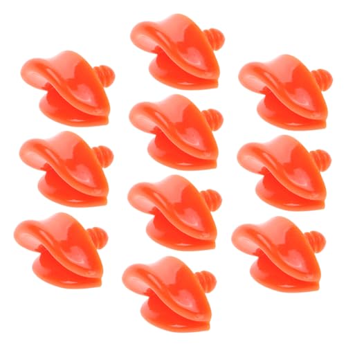 minkissy 10 Stück DIY Entenschnabel Teilig für Tierpuppen Ersatzteile für Enten Installieren Ergänzung für Kreative Bastelprojekte von minkissy