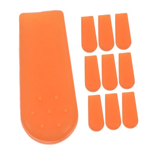 minkissy 10 Stück Klauenmaschinen Krallenschutz aus Kunststoff rutschfeste Claw Clip Covers Greiferhüllen für Verbesserten Halt und Stabile Spielmechanik bei Greifautomaten von minkissy