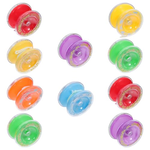 minkissy 10 Stück Mini Cartoon Yo Yo für Lustige Lehrreiche Spielzeuge für Jungen und Mädchen Fördert die Intelligenzentwicklung Sicher für Kleine Hände von minkissy