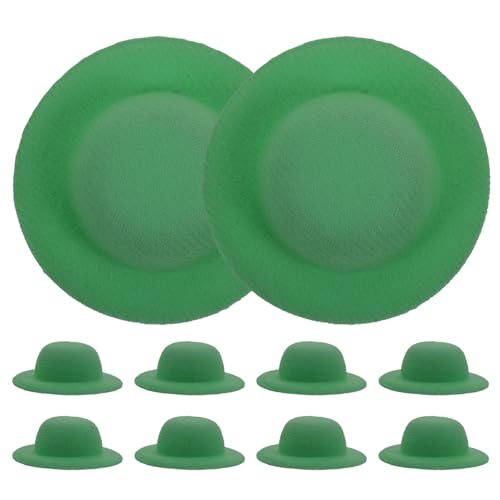minkissy 10 Stück Miniatur Hüte für Puppen Grüne DIY Bastel Hüte für Fotorequisiten und Dekoration Puppenhäusern Durchmesser minkissy 10 Stück Miniatur Hüte für Puppen Grüne DIY Bastel Hüte für Fotorequisiten und Dekoration Puppenhäusern Durchmesser von minkissy
