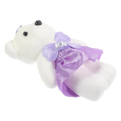 minkissy 10 Stück Plüschbären Deko Bären Kuschelige Kleine Bärendeko für Hochzeit Auto Blumenstrauß Valentinstag Wohnzimmer Sofa von minkissy