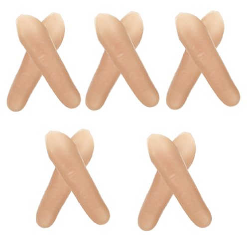 minkissy 10 Stück Realistische Fake Finger Requisiten für Partys und Streiche Kreative Dekoration für Magische Auftritte und Cosplay von minkissy