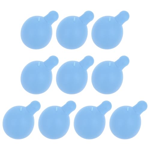 minkissy 10 Stück Squeeze Stress Ball PVC Blasen Einsatz für DIY Puppenherstellung Weiche Blasenkerne für Kreative Projekte und Sensorisches von minkissy
