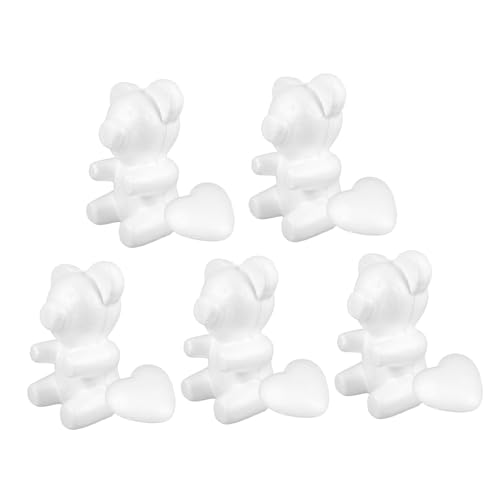 minkissy 10 Stück Teiliges Bastelset Schaumstoff Modellbär und Herzform Bär Herz DIY Valentinstag Kreatives Mould für Partydekoration und Bastelprojekte minkissy 10 Stück Teiliges Bastelset Schaumstoff Modellbär und Herzform Bär Herz DIY Valentinstag Kreatives Mould für Partydekoration und Bastelprojekte von minkissy