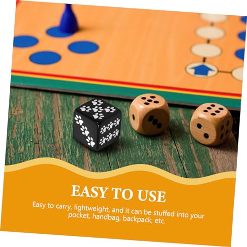 minkissy 10 Stück Teiliges Cartoon Würfel mit Bärenpfoten Muster Spielwürfel für Brettspiele Geeignet für Zuhause Partys und Bars Langlebig und Leicht zu Transportieren minkissy 10 Stück Teiliges Cartoon Würfel mit Bärenpfoten Muster Spielwürfel für Brettspiele Geeignet für Zuhause Partys und Bars Langlebig und Leicht zu Transportieren von minkissy