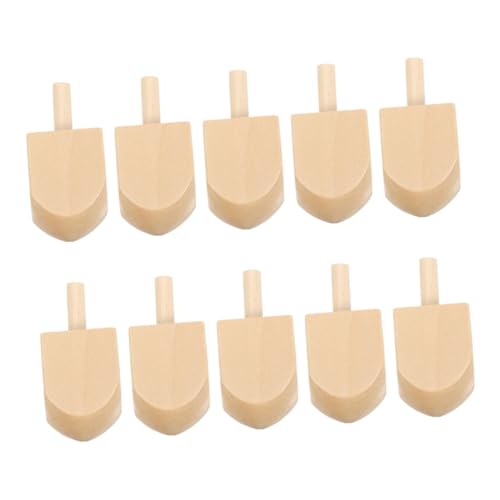 minkissy 10 Stück Teiliges Große und Kleine Holz Dreidel für Chanukka Naturbelassenes DIY Holzspielzeug zum Bemalen und Basteln Traditionelle Hanukkah Spiele und Festliche Dekoration für minkissy 10 Stück Teiliges Große und Kleine Holz Dreidel für Chanukka Naturbelassenes DIY Holzspielzeug zum Bemalen und Basteln Traditionelle Hanukkah Spiele und Festliche Dekoration für von minkissy