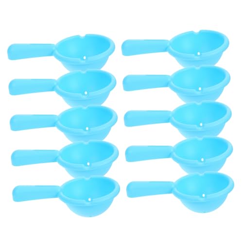 minkissy 10 Stück Teiliges Kinderschaufeln für Strand und Wasseraktivitäten Leichte und Kinderfreundliche Schaufeln mit Langen Griffen für Kleine Hände und Outdoor Spaß von minkissy